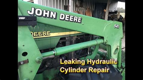 john deere skid steer hydraulic cylinder disassembly|john deere hydraulic cylinder repair.